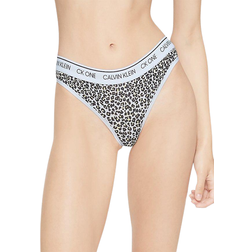 Calvin Klein Ck One Thong - Mini Cheetah