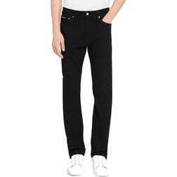 Calvin Klein Straight-Fit Stretch Jeans - Forever Black