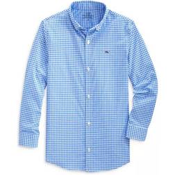 Vineyard Vines Boys' Gingham Performance Shirt - Little Kid