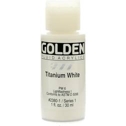 Golden Fl'FC Ssige Acrylfarbe 30ml Titanwei