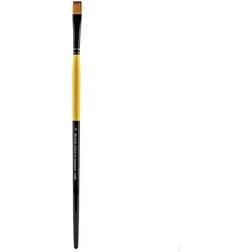 Dynasty Black Gold Series Long Handled Synthetic Brushes 6 bright 1526B