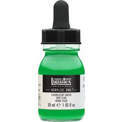 Liquitex PROF ACRYLIC INK 30ML FLUORESCENT GREEN 985