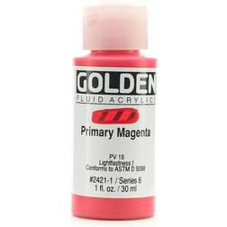 Golden Fluid Acrylics primary magenta 1 oz