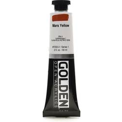 Golden OPEN Acrylic Colors mars yellow 2 oz. tube