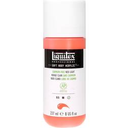 Liquitex Soft Body Artist Acrylics Cadmium-Free Red Light, 237 ml