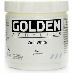 Golden Heavy Body Acrylics Zinc White 473ml