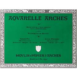 Arches Arches Watercolor Block 12" x 16" Cold Press, 20 Sheets