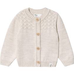 Little Jalo Knit Cardigan - Kermanvärinen