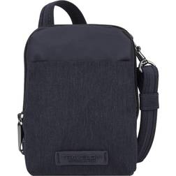 Travelon Unisex Anti-Stöld Metro Stadium Mini Crossbody Väska - Marinblå Ljung