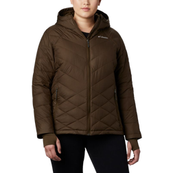 Columbia Women's Heavenly Hooded Jacket Plus - Olive Green