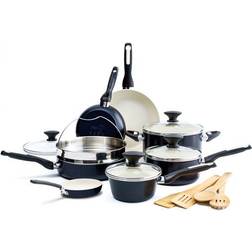 GreenPan Rio Set med lock 16 delar