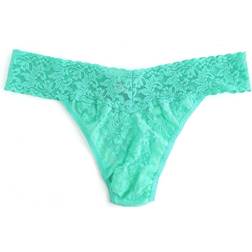 Hanky Panky Signature Lace Original Rise Thong - Agave Green