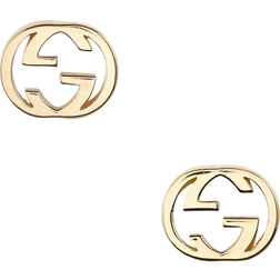 Gucci Interlocking-G Stud Earrings - Gold