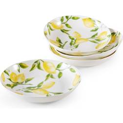 Mikasa Lemons Soup Bowl 20fl oz 7.5" 4