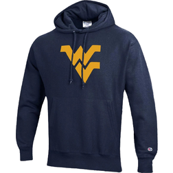 Champion West Virginia Mountaineers Vault Logo Reverse Weave Pullover Hoodie - Navy