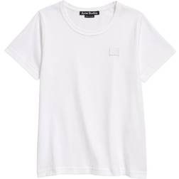 Acne Studios Kid's Mini Nash Face Patch T-shirt - Optic White