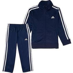 Adidas Boy's Tricot Tracksuit - Navy