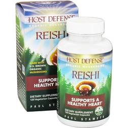 Host Defense Mushrooms Organic Reishi 120 Vegetarian Capsules 120 Stk.