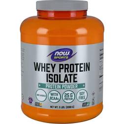 Now Foods Whey Protein Isolate Creamy Vanilla 2268 g
