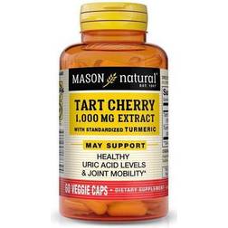 Mason Natural Tart Cherry with Turmeric Extract 1 000 mg 60 Veggie Caps