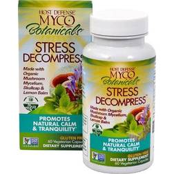 Host Defense MycoBotanicals Stress Decompress 60 Veg Capsules 60