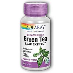 Solaray Green Tea Extract 250 mg 30 Capsules 60 Stk.