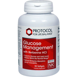 Protocol For Life Balance Glucose Management with Berberine HCl 90 Softgels