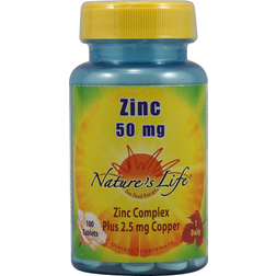 Nature's Life Zinc 50 mg