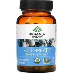 Organic India Full Breath 90 Veg Capsules