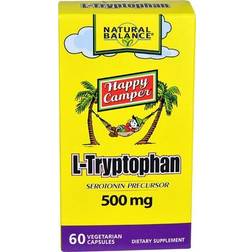 Natural Balance L-Tryptophan, 500 mg, 60 Vegetarian Capsules 60