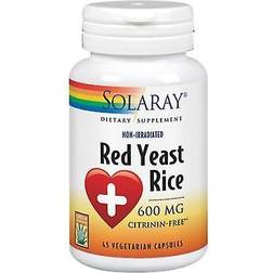 Solaray Red Yeast Rice 600 mg 45 VegCaps