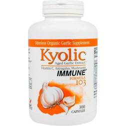 Kyolic Aged Garlic Extract Immune Formula 103 300 Capsules