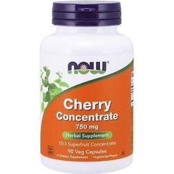 NOW Cherry Concentrate 750 mg 90 Veg Capsules 90 stk