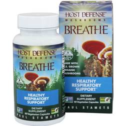 Host Defense Mushrooms Breathe 60 Vegetarian Capsules 60 Stk.