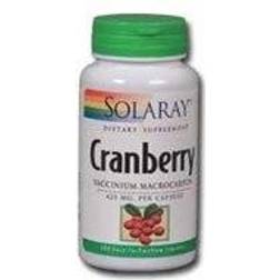 Solaray Cranberry 425 mg 100 Capsules 100 pcs