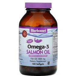 Bluebonnet Nutrition Natural Omega-3 Salmon Oil 1 000 mg 180 Softgels