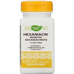 Enzymatic Therapy Nature's Way Hexaniacin 590 mg 60 Vegan Capsules