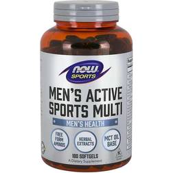 Now Foods Mäns Aktiva Sport Multi 90 Softgels 90 st