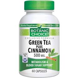 Botanic Choice Green Tea with Cinnamon, 60 Ct