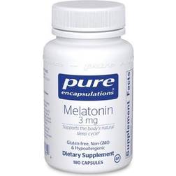 Pure Encapsulations Melatonin 3 mg 180 Capsules