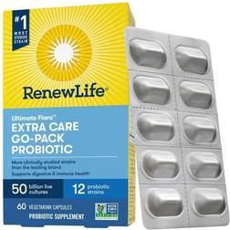 Renew Life Ultimate Flora Probiotic 50 Billion 60 Vegetable Capsules