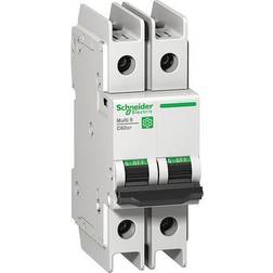 Schneider Electric Automatsik C60BP 2P C 4A 480Y/277V UL489