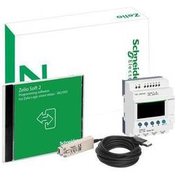 Schneider Electric Zelio Logic SR3 Kompakt smart relæ/ programmerbar controller 10 I/Os, 100-240 V AC, med LCD