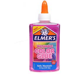 Colored Glue pink 5 oz. transparent