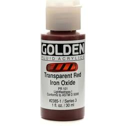 Golden Golden Fluid Acrylics 30 ml 2385 Transparent Red Iron Oxide