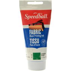 Speedball Block Printing Fabric Ink 2.5 oz. green