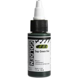 Golden High Flow Acrylics sap green 1 oz