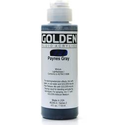 Golden Fluid Acrylics payne's gray 4 oz