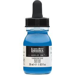 Liquitex PROF ACRYLIC INK 30ML FLUORESCENT BLUE 984