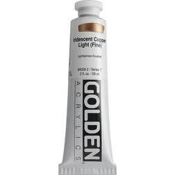 Golden Acrylic Paint, Fine, 2 Oz, Iridescent Copper Light